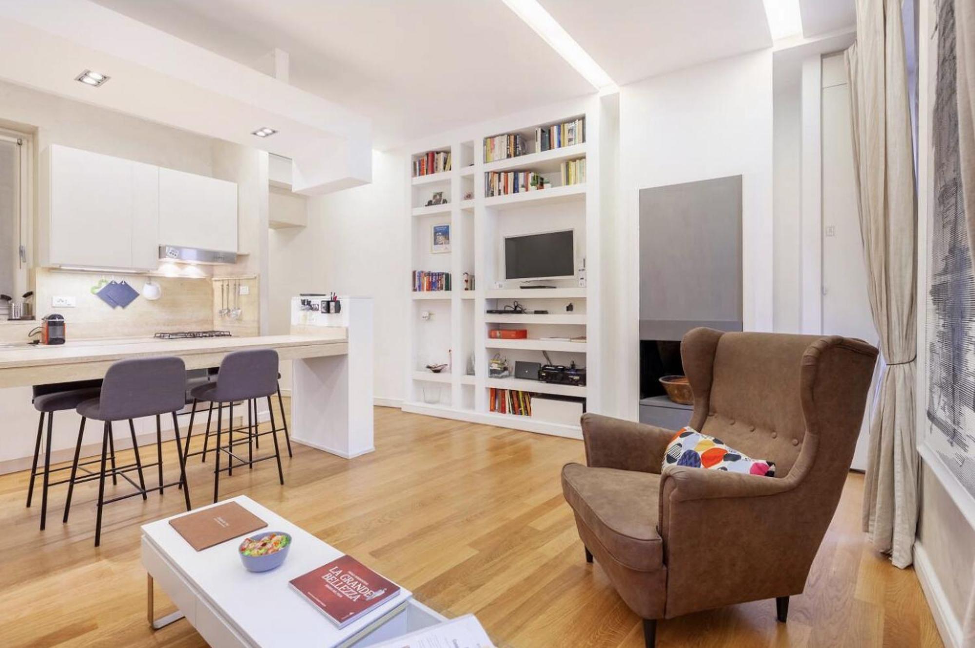 Campo Dei Fiori Modern Apartment With Terrace Rom Exteriör bild