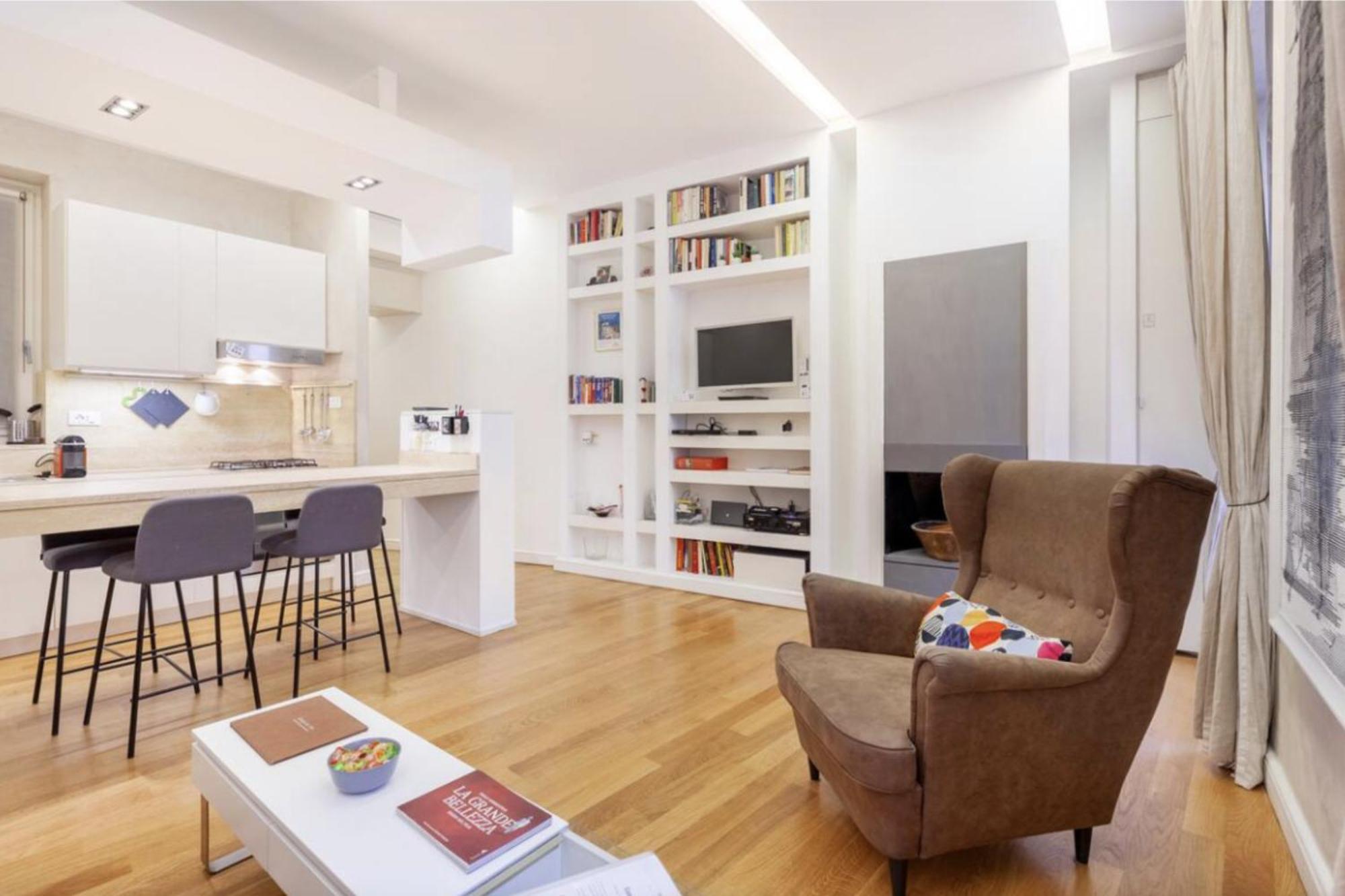 Campo Dei Fiori Modern Apartment With Terrace Rom Exteriör bild
